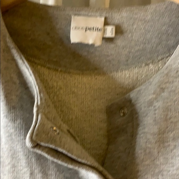 ASOS Peplum Jacket in Light Gray - Picture 3 of 6